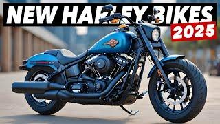 7 New Harley Davidson Motorcycles For 2025