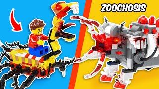 Zoochosis In LEGO: I Build All Cursed Animals in Zoochosis | FUNZ Bricks