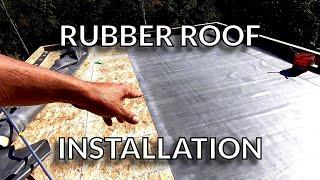 Installing the RoofKit EPDM Rubber Roof