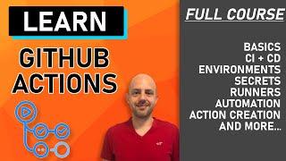 GitHub Actions Tutorial | From Zero to Hero in 90 minutes (Environments, Secrets, Runners, etc)