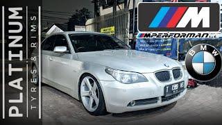 MOBIL PREMIUM MODIFIKASI VELG HSR WHEEL || BMW ganti velg ring 19 || Mantull sangad bossque.!!!