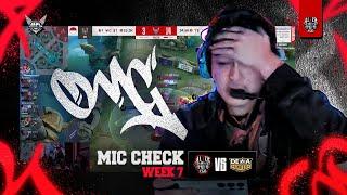 MIC CHECK ALTER EGO VS DEWA UNITED | WEEK 7 MPL ID SEASON 14