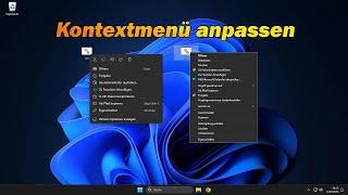 Windows 11 - Kontextmenü anpassen / zurückstellen [Reupload]