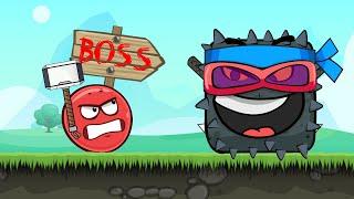 Red Ball 4 Animation Series Red Ball Hero Vs Evil Alien Boss Ep 4