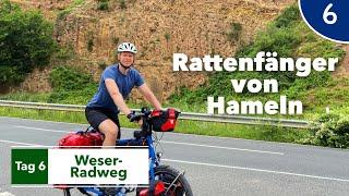 Auf zum Rattenfänger nach Hameln! | Weser-Radweg Tag 6 | #6 von 51 | 12-Wochen-Radreise | 4K