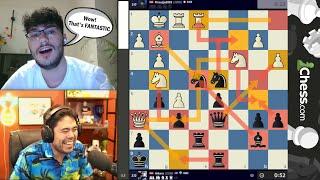 He Plays Really AMAZING Chess! GM Alireza Firouzja vs GM Hikaru Nakamura