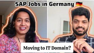 How to get SAP Jobs in Germany @JaganinGermany  I Move to IT Job from Mechanical I Changing Career