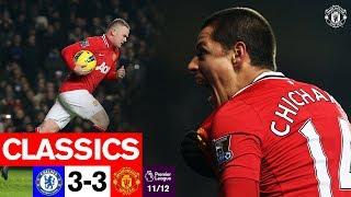 PL Classics | Rooney inspires memorable comeback at Stamford Bridge | Chelsea 3-3 United (11/12)