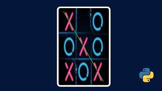 Tic Tac Toe game made in Tkinter & python | #short #shorts