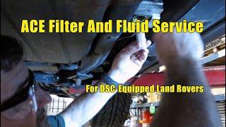 ACE / Dynamic Response System Service on Range Rover Sport Supercharged