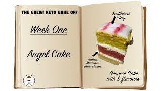 KETO Angel Cakes!  || The Great British Bake Off 2019 || The Keto Kitchen