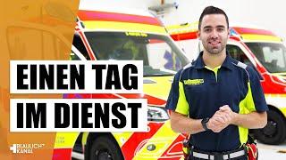 Einen Tag im Rettungsdienst / Marius bei Veritas Ambulanz