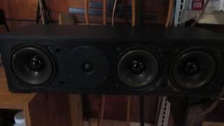 Acoustic Research AR MC.1 Holographic Center Channel Speaker~Rising Phoenix Antiques