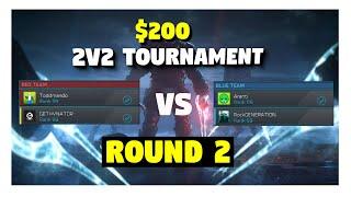 2v2 Tournament Round 2 - Geth/Todd vs Rock/Arenti