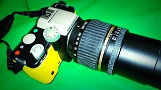 Pentax K01 Yellow with Tamron 18-250 mm lens pics