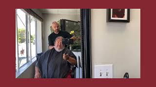 A hair cut and a chat with Walter Ordonez Farfan from J W Goodsons Hair Salon