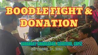 BOODLE FIGHT & DONATION  9-21-24