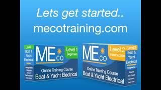 A short promotional video  for Marine Electrical courses online form MECO Training.