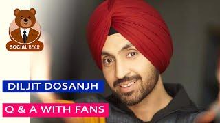 Diljit Dosanjh Q & A With Fans Collaboration | #Dosanjhanwala 