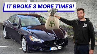 How Much Did it Cost to Fix a Highest Mileage Maserati? - Quattroporte GTS - PT8