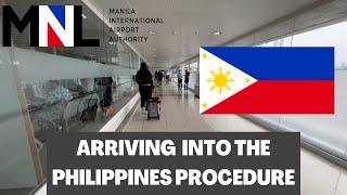  Manila Airport (MNL) International Arrivals Procedure on Philippine Airlines