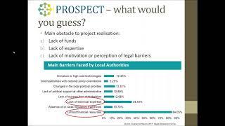 PROSPECT, peer learning for innovative financing in cities & regions, an IEECP lunch seminar