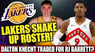  BOMBSHELL! Lakers Trade Dalton Knecht for RJ Barrett in Season-Changing Move