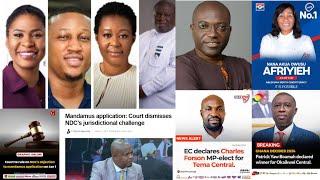 These 4 NDC PC's bow their heads after Justice Agyapong's declaration in High Court move to NPP's ..