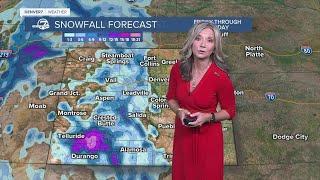 Colorado weather: Snow in the mountains, rain in the Denver metro Friday, Saturday