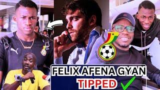 BLACK STARS CAMP NEWS: FELIX AFENA GYAN TIPPED,24 PLAYERS IN BLACK STARS CAMP,MICHEAL BAIDOO SADIQ