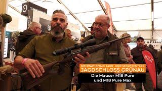 Internationale Jagd & Schützentage Grünau 2024: Mauser zeigt M18 Pure + M18 Pure Max mit Minox Optik