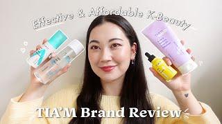 Effective & Affordable K-Beauty! TIA'M Brand Review~