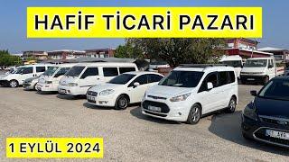 HAFİF TİCARİ PAZARI 1 EYLÜL 2024 OTO PAZARI SAHİBİNDEN SATILIK ARABA FİYATLARI #doblo #courier