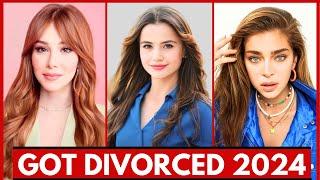 Top Turkish Actresses Got Divorced in 2024 Part 2 | Famous Turkish Actress 2024