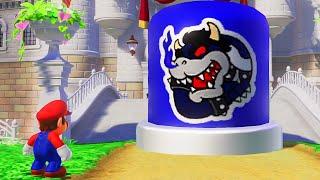 What happens when Mario presses the Dark Bowser Switch in Super Mario Odyssey?