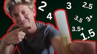 Which is the best REED STRENGTH for the clarinet? (1.5 - 4)