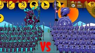 Stick War Legacy | Mod 1000 Army Vamp Vs 1000 Army Ice | KasubukTQ