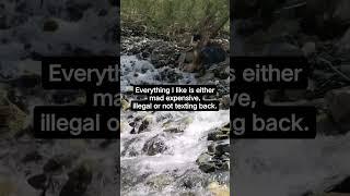 Life situation nowadays . #traveler #waterstream #waterfall #northpakistan #quotes #trending #viral