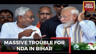 Bihar Political News: JDU May Snap Ties With NDA; JDU May Tie-Up Ties With RJD, Left & Congress