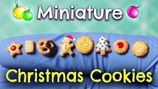 Polymer Clay Christmas Cookies Tutorial. Polymer clay jewelry