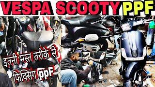 Vespa scooter   PPF review  and A2Z BIKE world