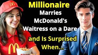 Millionaire Marries McDonald's Waitress on a Dare and Is Surprised When   ,