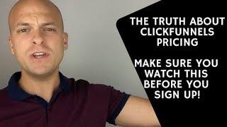 ClickFunnels Pricing Plans...The REAL TRUTH About the Standard Cost and the Etison Cost