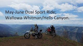 Eastern Oregon Dual Sport/ADV Ride; Wallowa-Whitman/Hells Canyon