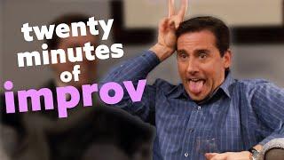 20 Minutes of Improvised Moments from The Office US | Comedy Bites