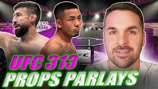 UFC 313 l Alex Pereira VS Magomed Ankalaev Prop Bets and Parlays l Chris Gutierrez VS John Castaneda