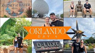 Disney’s EPCOT | Cosmic Rewind, Moana’s Journey of Water & D-Luxe Burger | Orlando Day 4