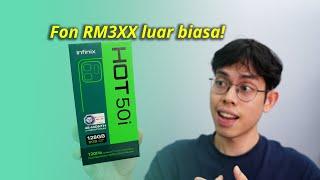 Fon bajet Infinix ni buat aku terkejut! - Infinix HOT 50i