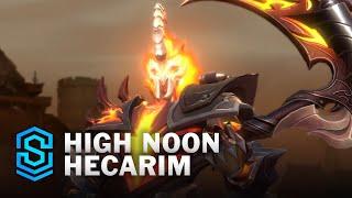 High Noon Hecarim Wild Rift Skin Spotlight