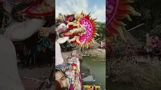 Wrong way of Ganpati Visarjan - 2024 Ganpati Visarjan #ganpati #Ganesh #ganita #chaturthi #tandur